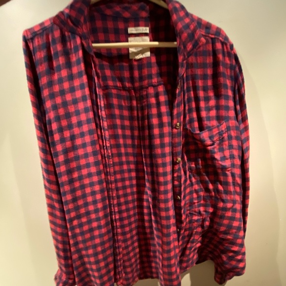 Pink flannel boyfriend extra soft - Picture 2 of 4